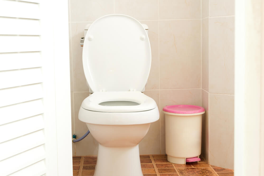 Toiletten sind keine Abfalleimer