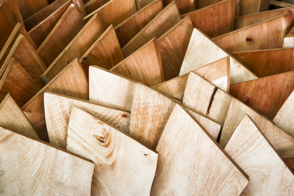 Holz für einen Holzzaun