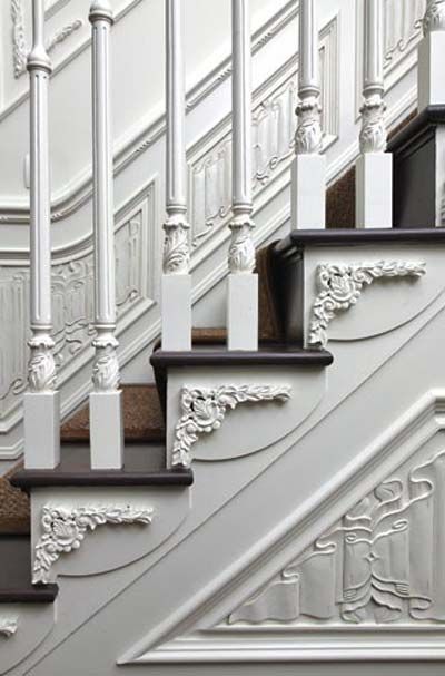 Treppe wie in einem Schloss