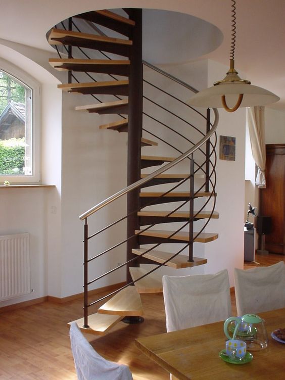 offene Wendeltreppe