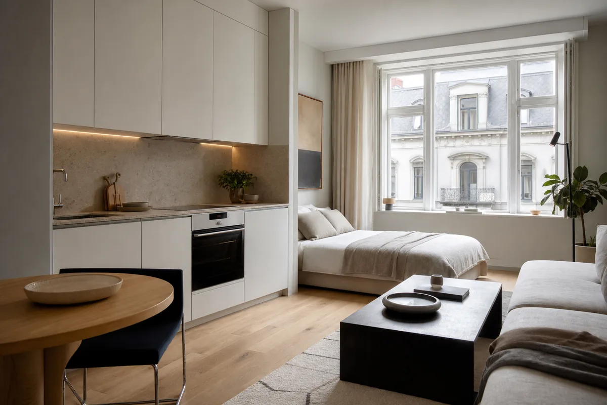 Studio urbain rénové