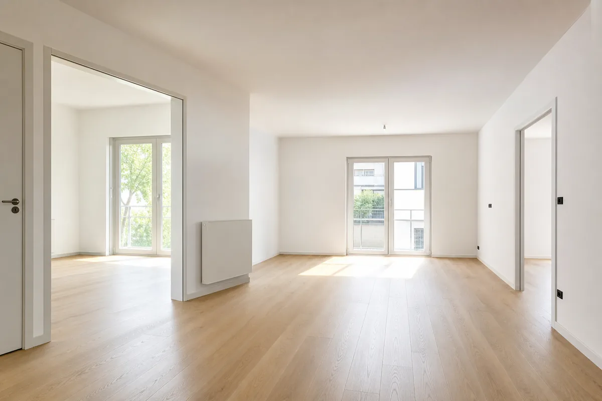 Appartement neuf vide juste avant livraison
