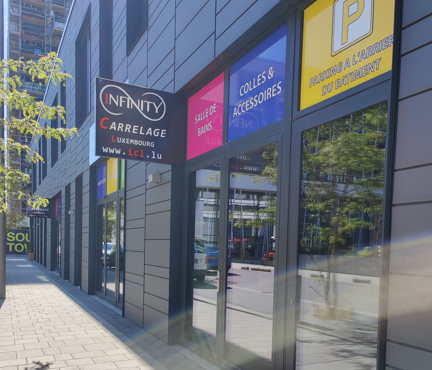 Badezimmer, Sanitär & Sanitärinstallation von Infinity Carrelage Luxembourg in Bertrange