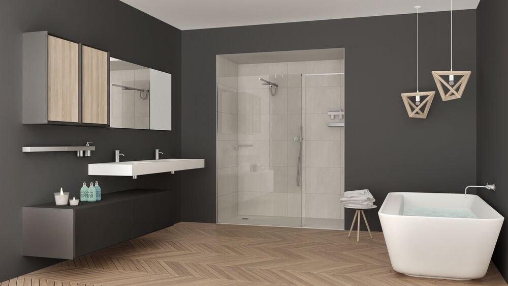 Salle de bain, Sanitaires & Plomberie par Laera à Soleuvre, réalisation 1