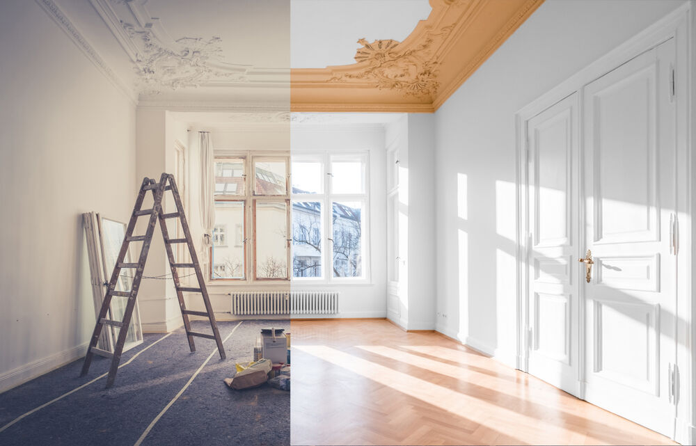 Painting, Decoration & Interior Design by J.M. RENOVATION in Pontpierre, project 1