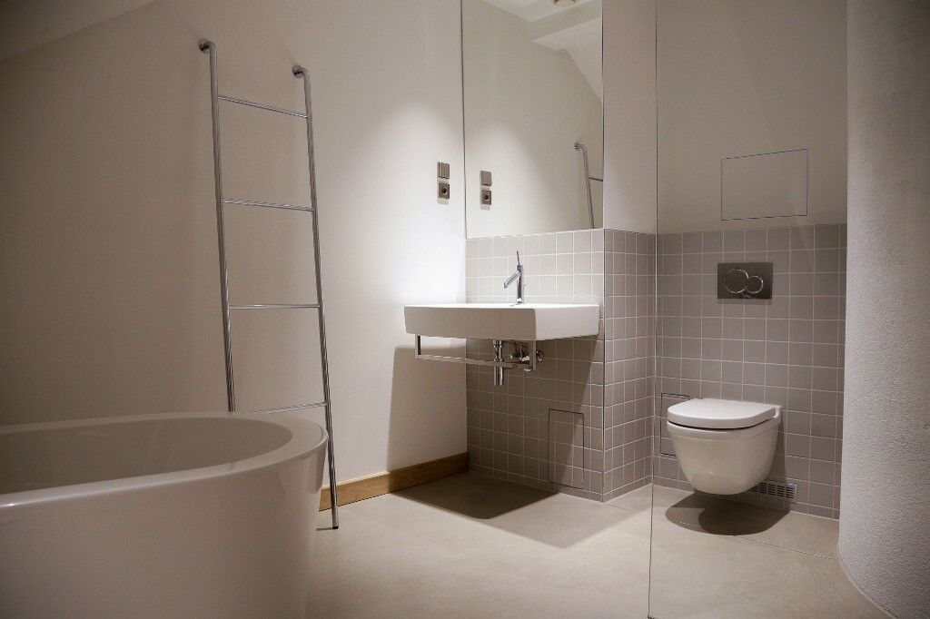 Salle de bain, Sanitaires & Plomberie par JDBS Entreprise à Oberpallen, réalisation 2