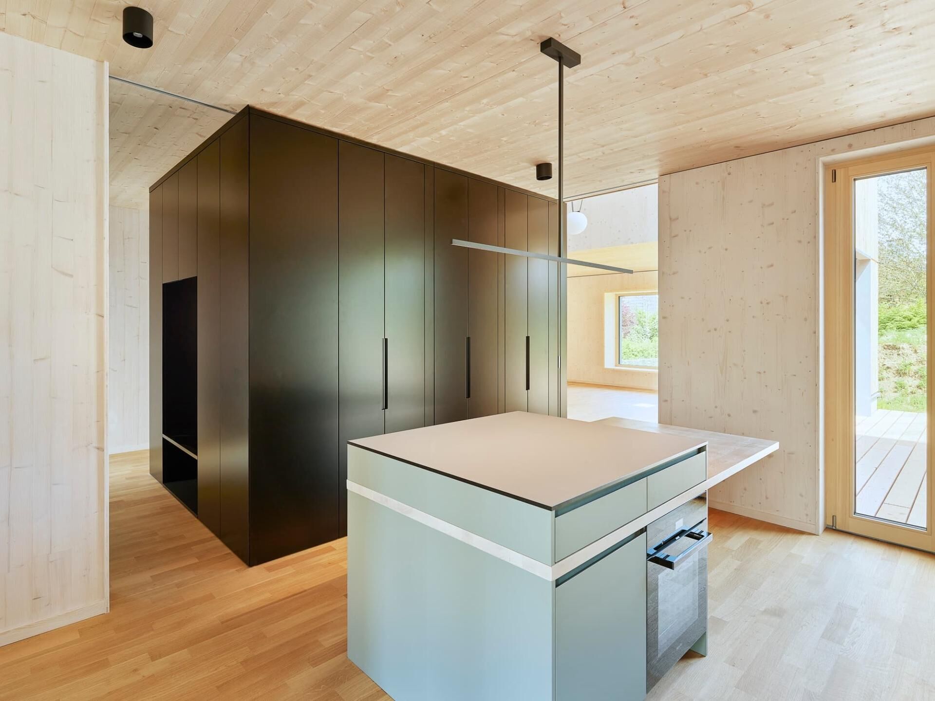 Schlüsselfertiger Holzbau in Bertrange — Foto 13
