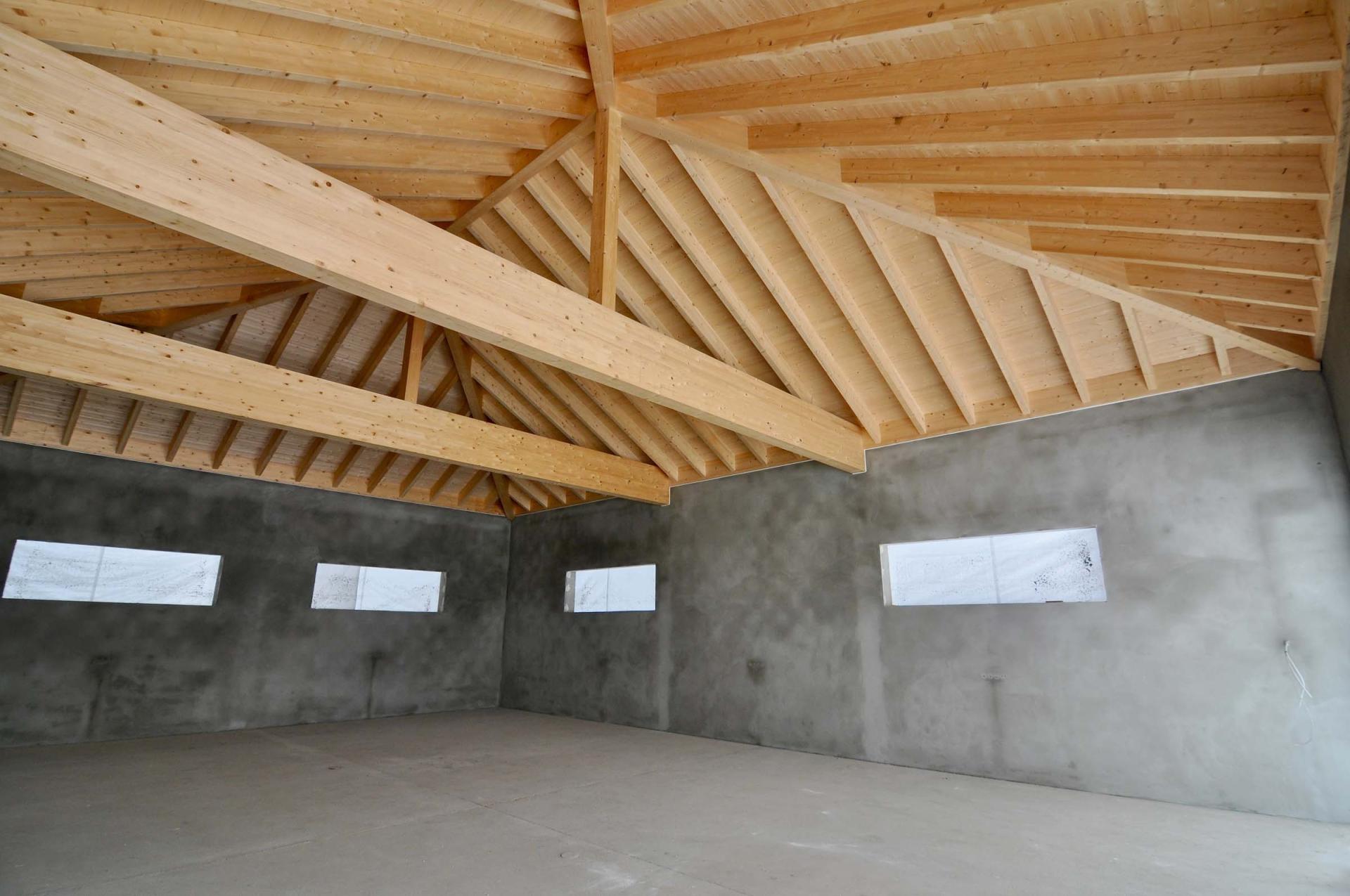 Charpente apparente garage à Luxembourg — photo 3
