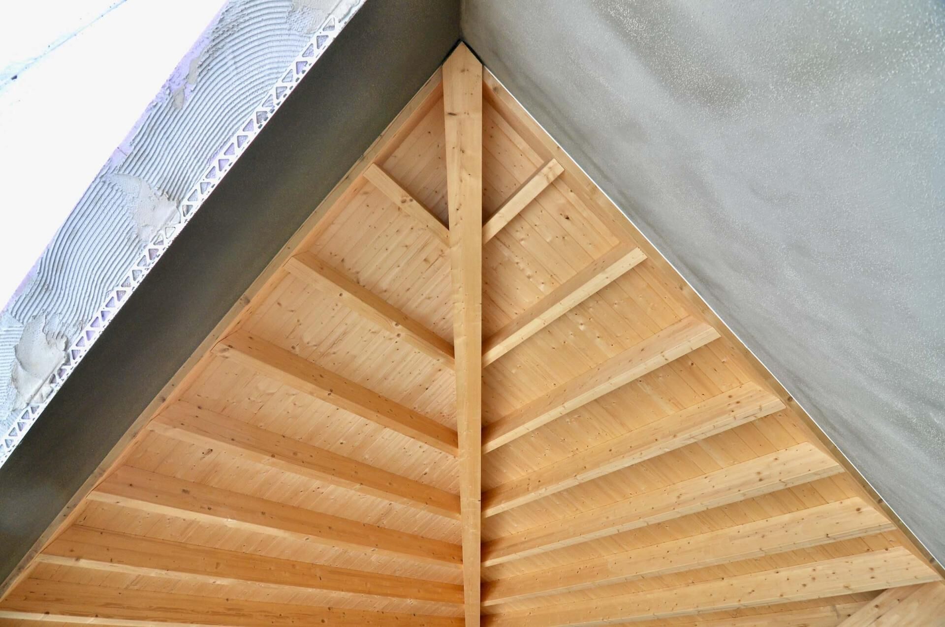 Sichtdachstuhl Garage in Luxembourg — Foto 5