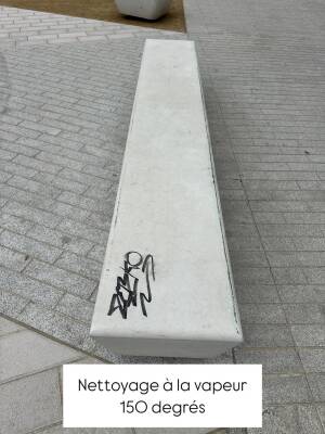 Kommunale Graffitientfernung in Luxembourg — Foto 2 miniature