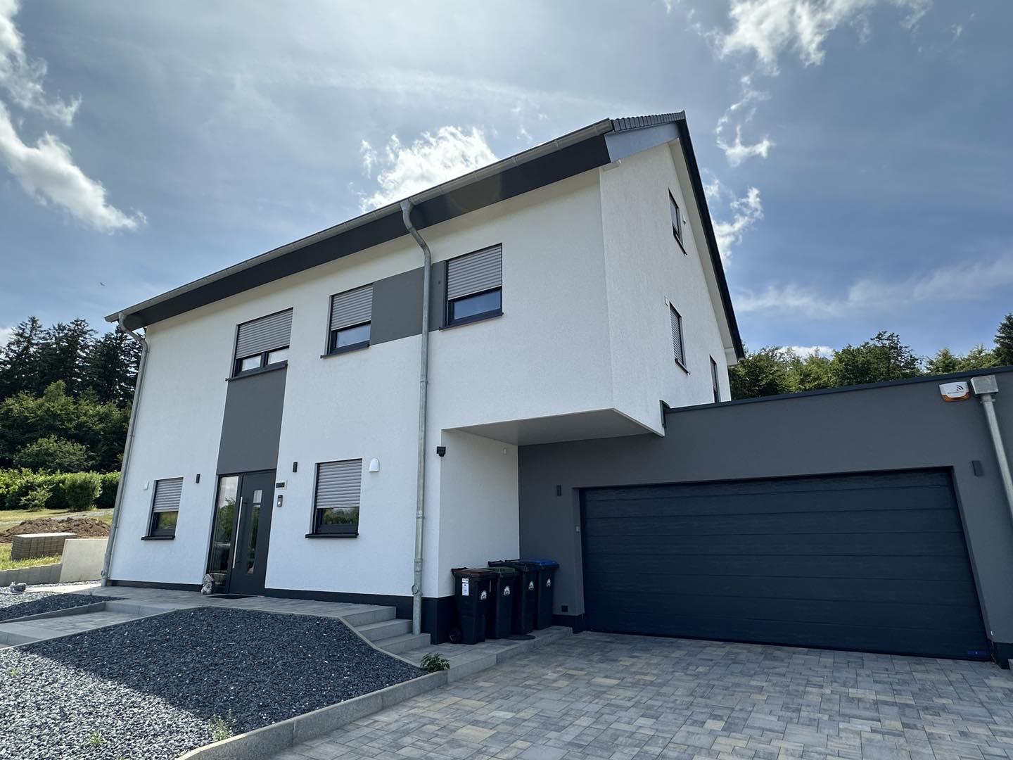 Ökologische Mineralfassade in Luxembourg