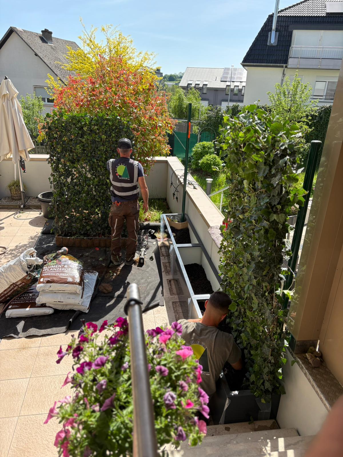 Aménagement de terrasse à Sandweiler — photo 7